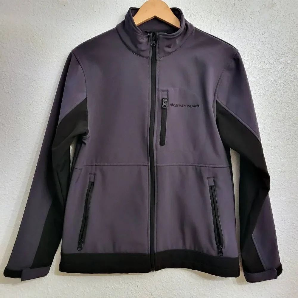 Alcatraz Softshell Unisex Jacket: Full zip Fleece-lined, National Park Outdoor - Picture 1 of 5